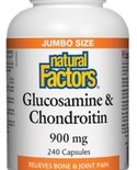 Natural Factors Natural Factors Glucosamine & Chondroitin Sulfate 900mg 240 caps