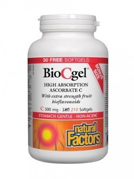 Natural Factors Natural Factors BioCgel BONUS 210 softgels