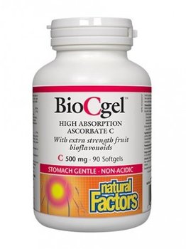 Natural Factors Natural Factors BioCgel 500mg 90 softgels