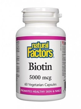 Natural Factors Natural Factors Biotin 5000mcg 60 caps