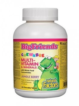 Natural Factors Natural Factors Big Friends Chew Multivitamin & Mineral 60 tabs