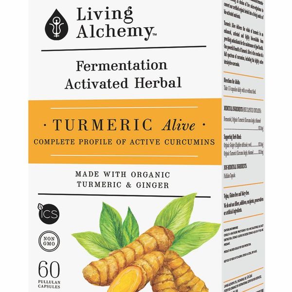 Living Alchemy Living Alchemy Turmeric Alive 60 caps