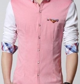 Peach Colored Full Sleeve Shirt