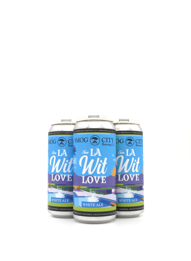 Smog City Brewing Co. From LA Wit Love 16oz 4pk