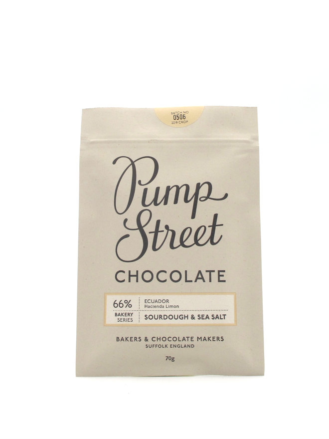 Pump Street Sourdough + Sea Salt Chocolate 70g
