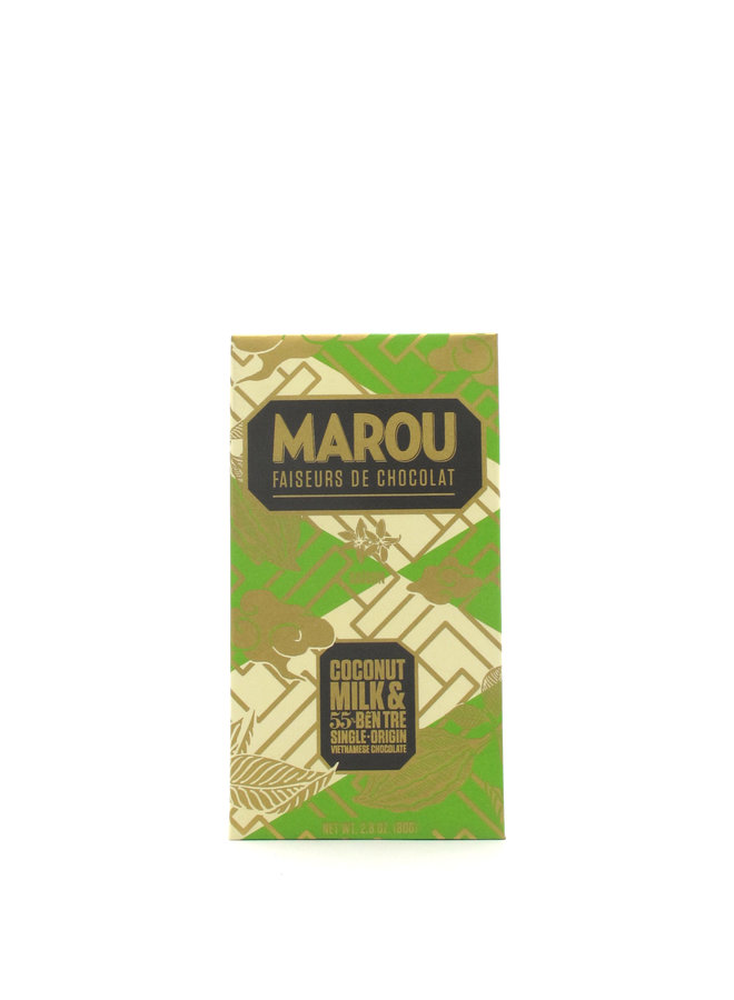 Marou Chocolate Coconut Milk & Ben Tre 80g