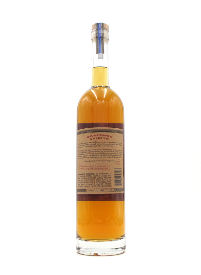 St. George Spirits Breaking & Entering Blended Whiskey 750ml
