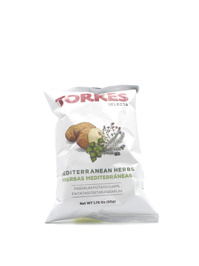 Torres Mediterranean Herb Potato Chips 50g