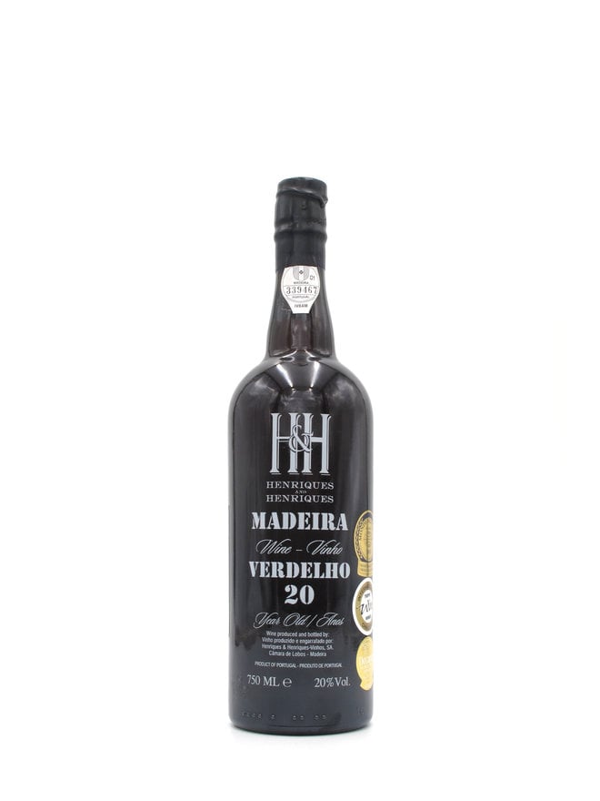 Henriques & Henriques Madeira Verdelho 20 year 750mL