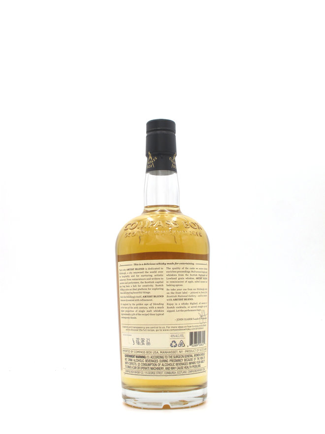 Compass Box Great King Street Artist's Blend Scotch 750mL