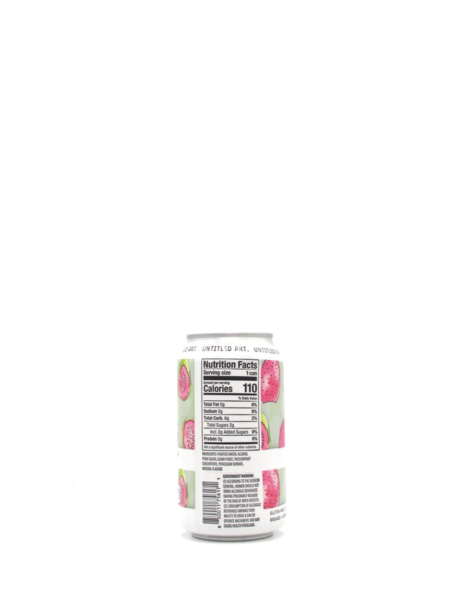 Untitled Art Florida Seltzer Prickly Pear Guava 12oz