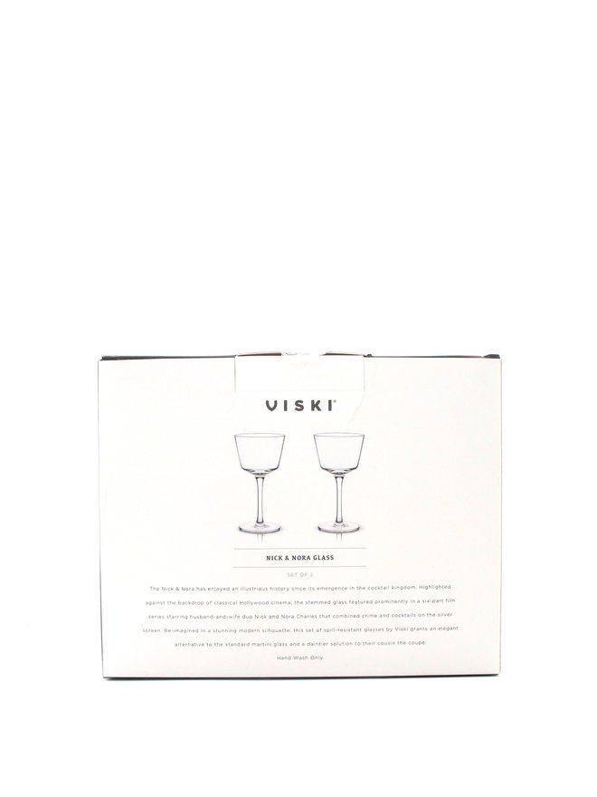 Viski Angled Nick & Nora Glasses (Set of 2)