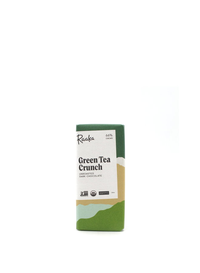 Raaka Green Tea Crunch 1.8oz