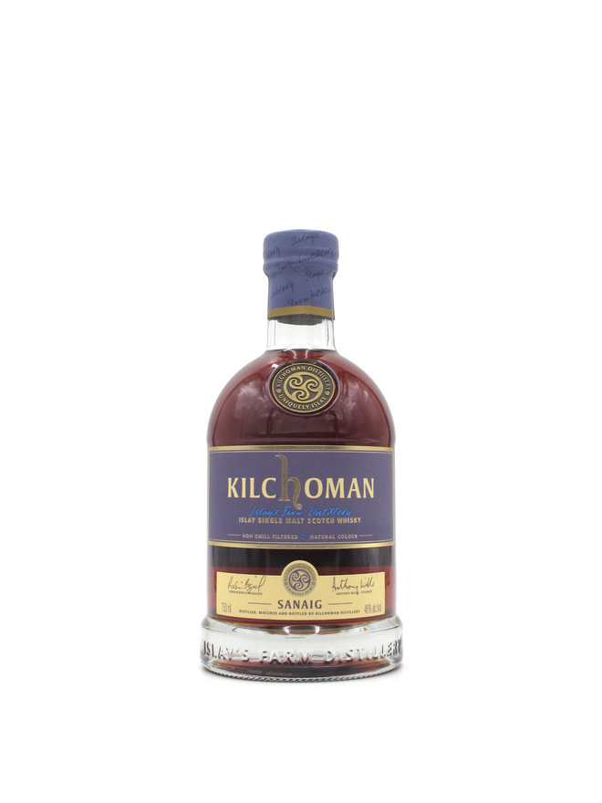 Kilchoman Sanaig Islay Single Malt Scotch Whiskey 750ml