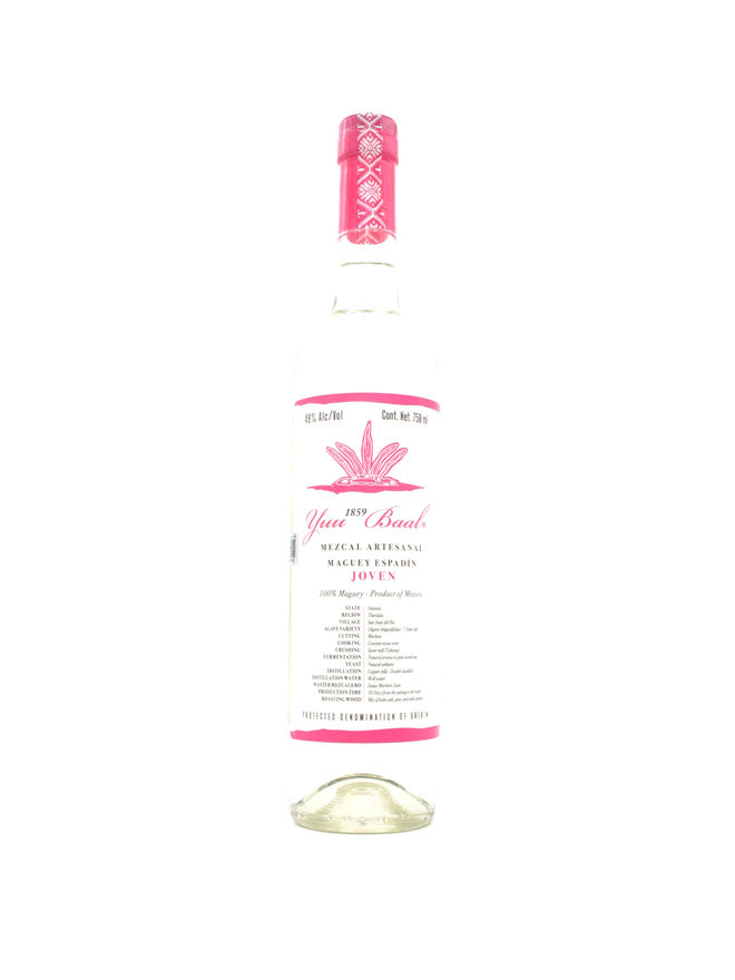 Yuu Baal Mezcal Espadin Joven 750mL