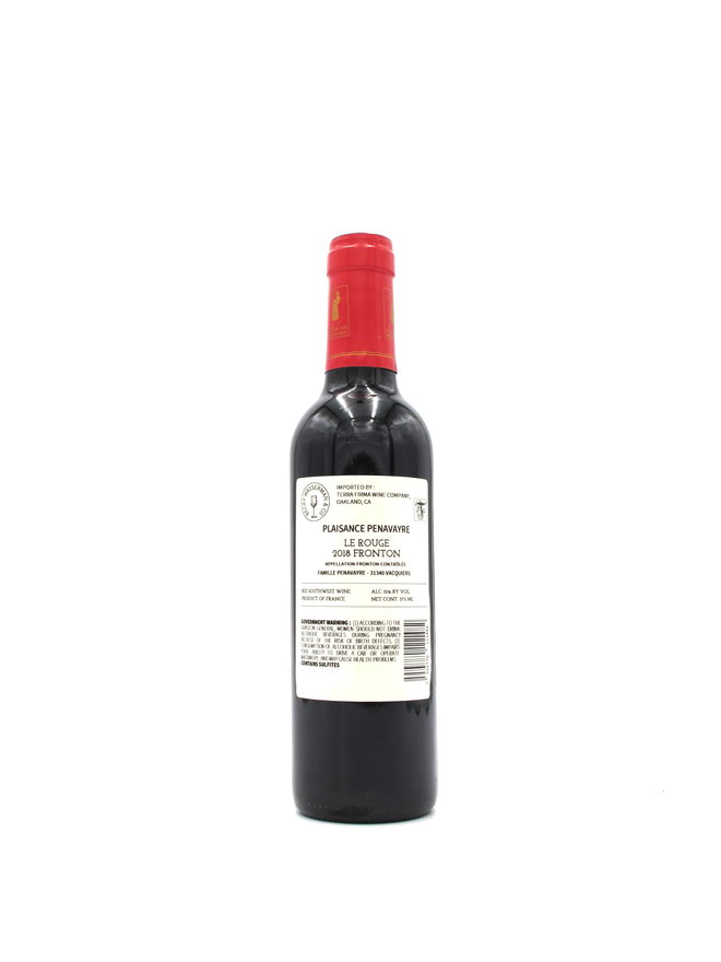 2018 Plaisance Penavayre 'Le Rouge' 375ml Stanley's Wet Goods