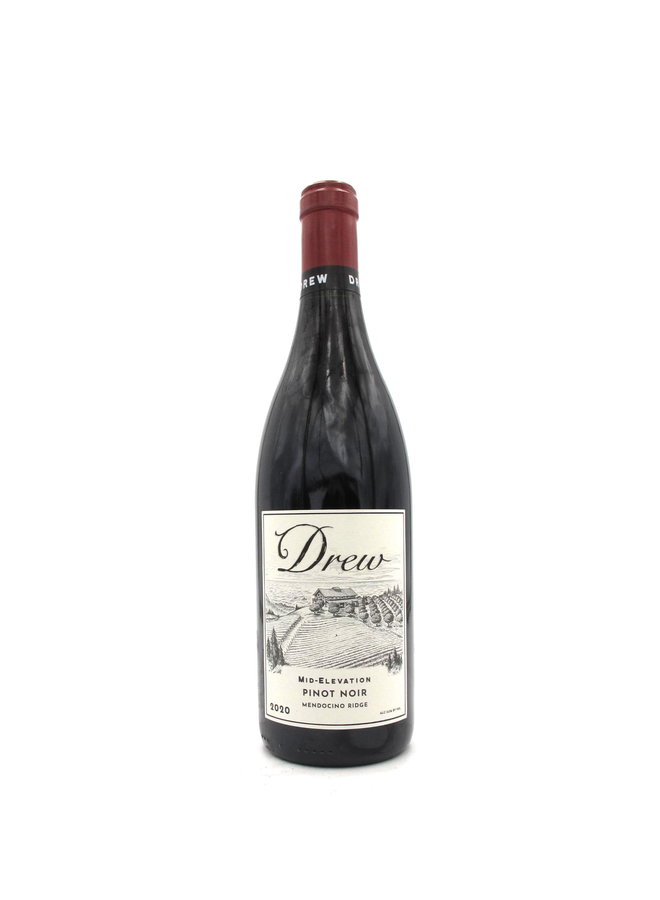 2020 Drew Family Wines 'Mid-Elevation' Pinot Noir 750mL