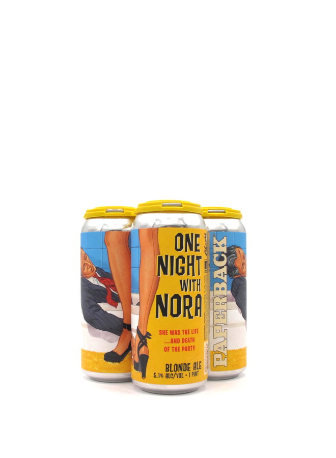 Paperback Brewing One Night With Nora 16oz