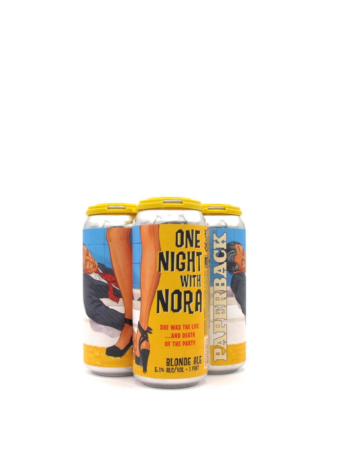 Paperback Brewing One Night With Nora 16oz