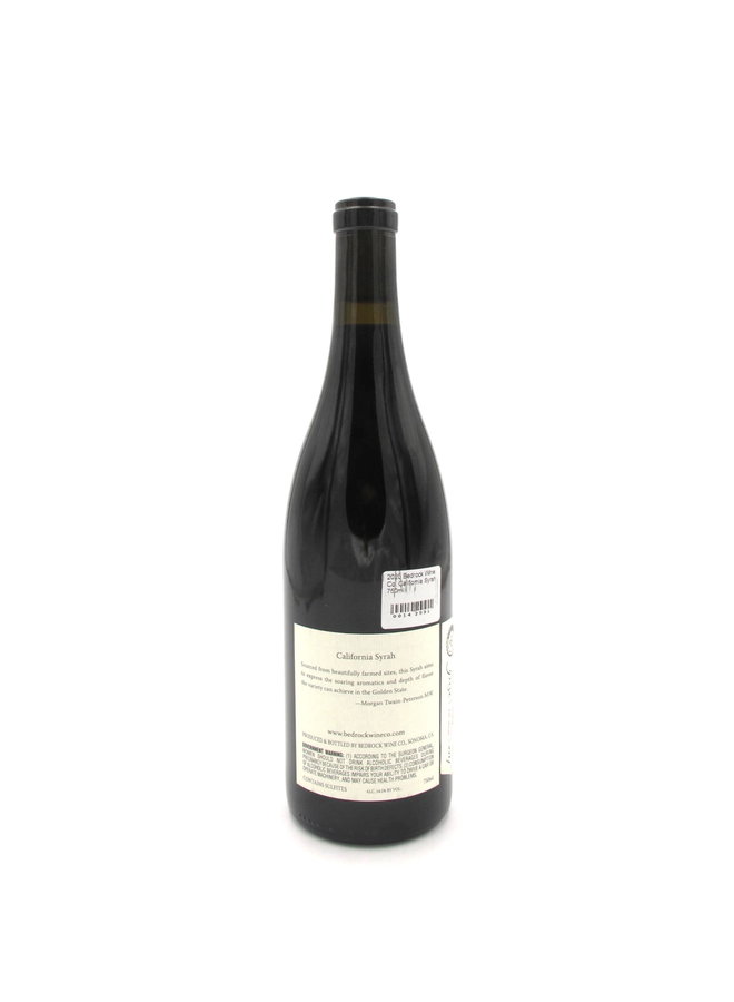 2020 Bedrock Wine Co. California Syrah 750ml