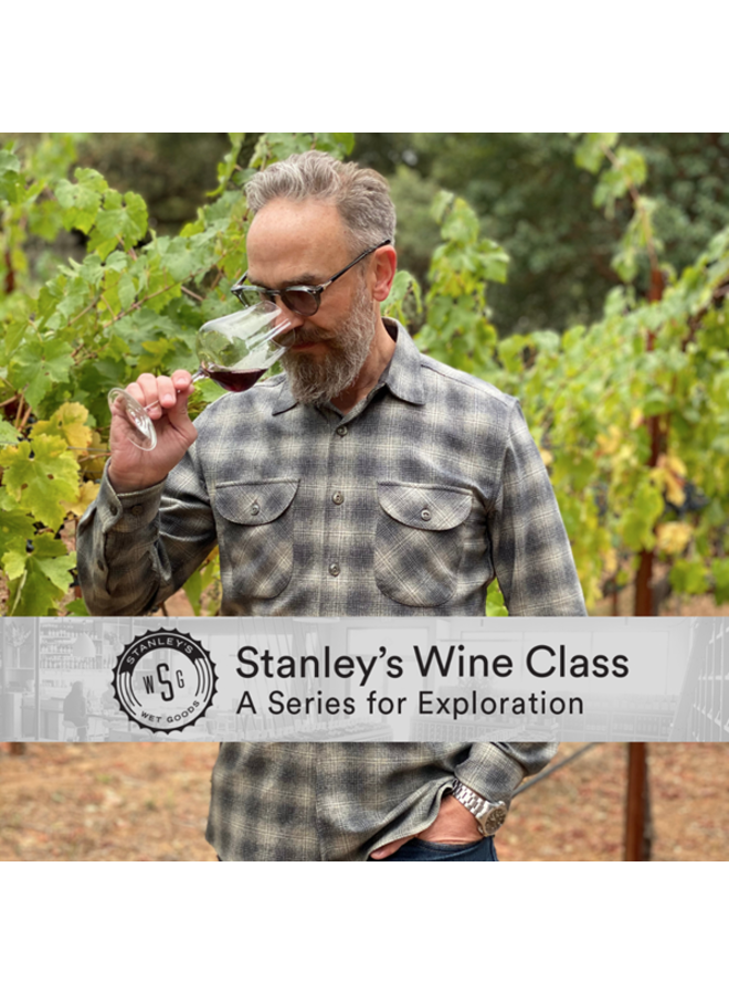 Stanley's Wine Class - Old World vs New World - Mar. 29, 2023