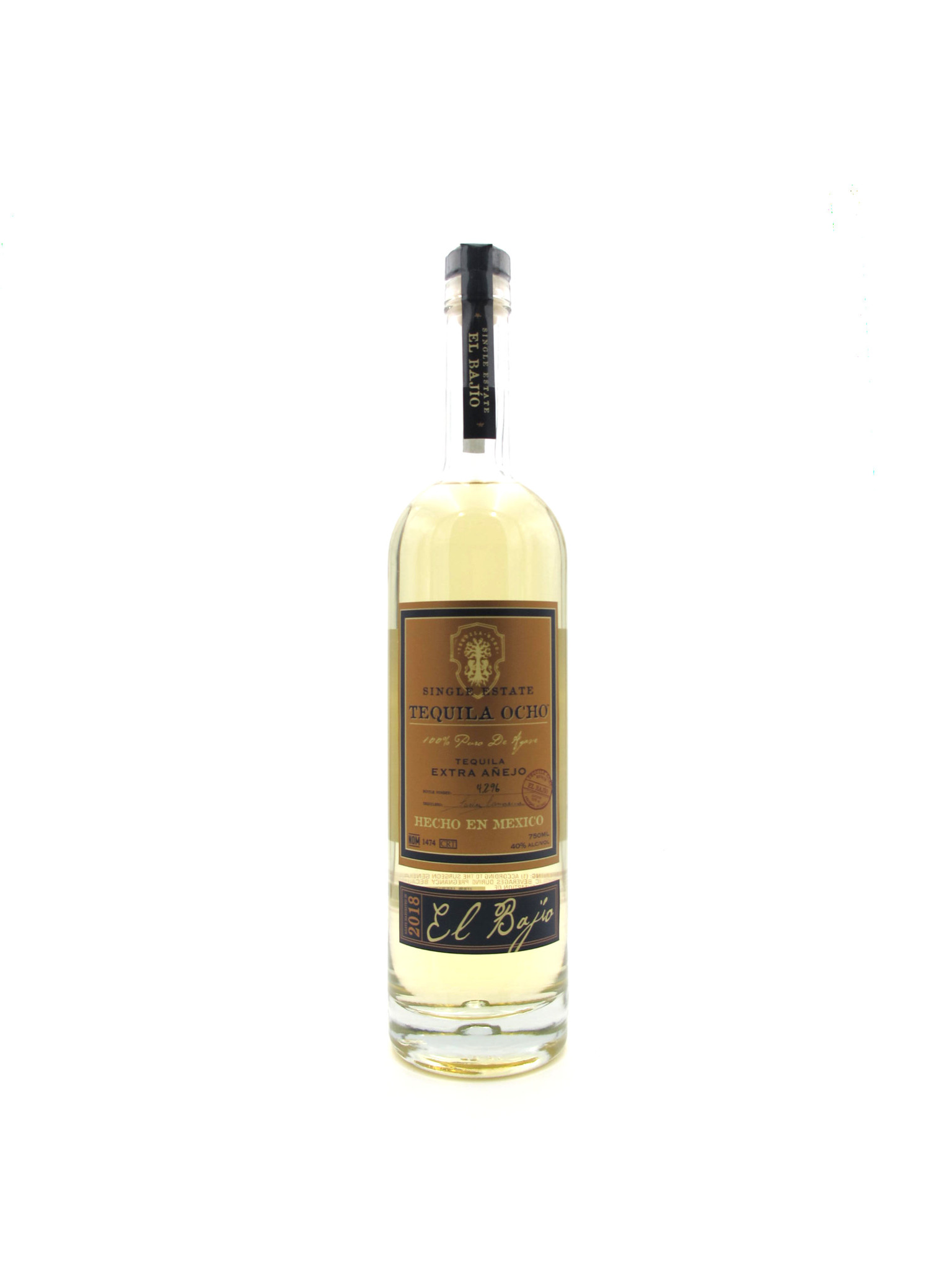 Tequila Ocho Extra Añejo 750mL Stanley's Wet Goods
