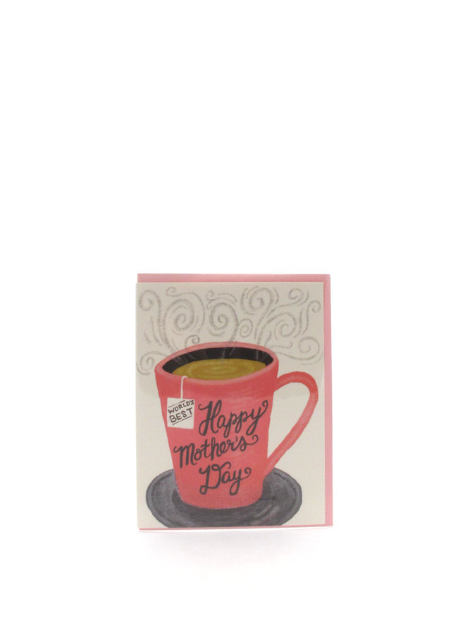 Slightly Stationery Mother's Day Tea Card