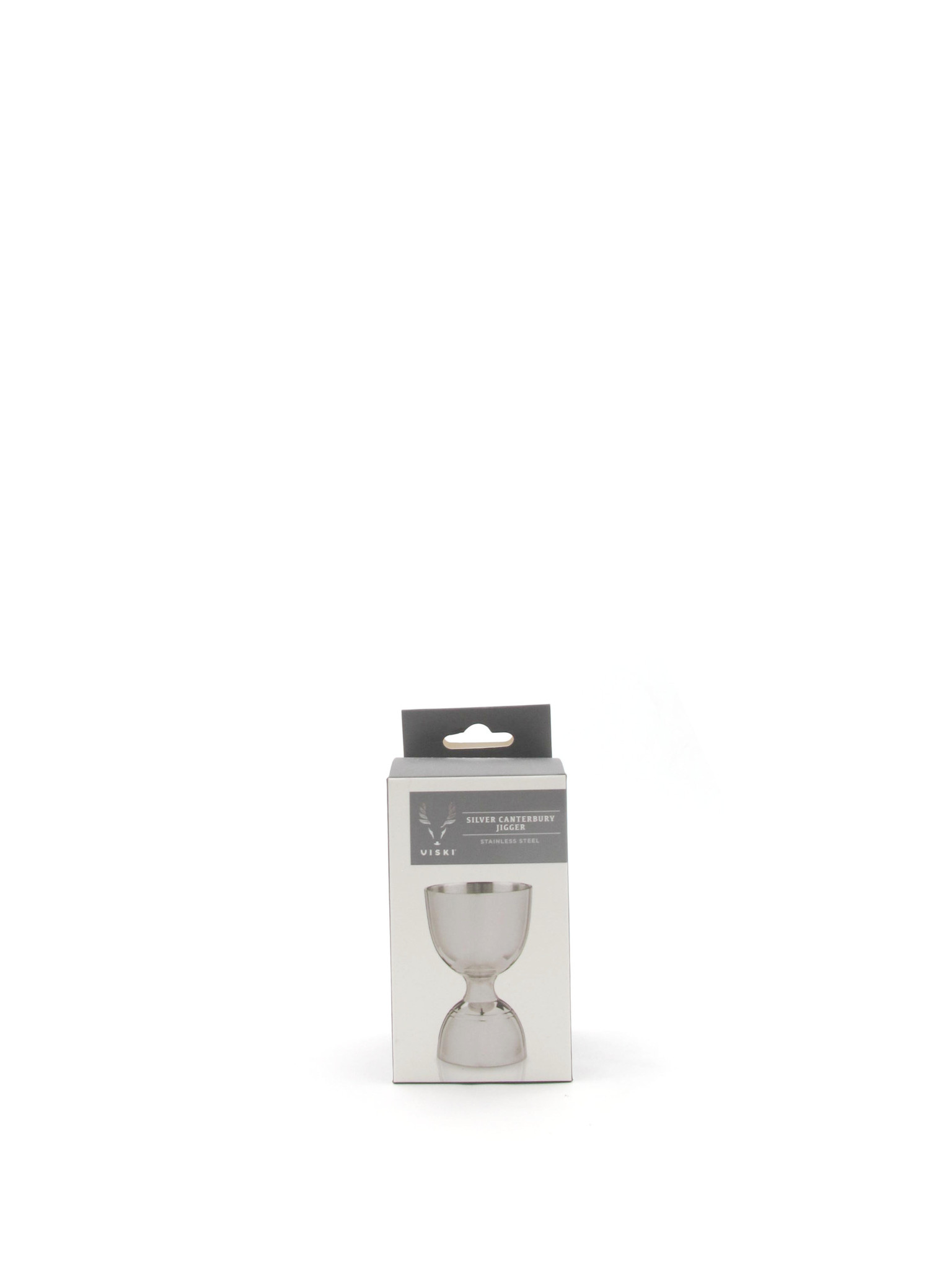 Viski Canterbury Jigger - Silver