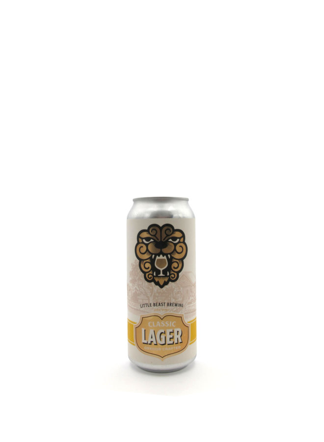 Little Beast Brewing Classic Lager 16oz