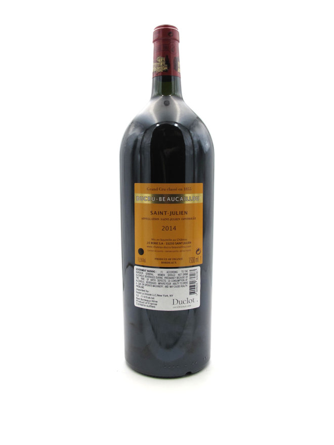 2014 Chateau Ducru Beaucaillou Saint Julien 1500ml