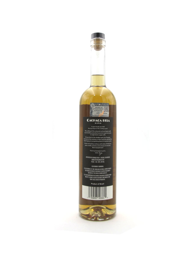 Cachaca Bela Ouro Wood Aged 750ml