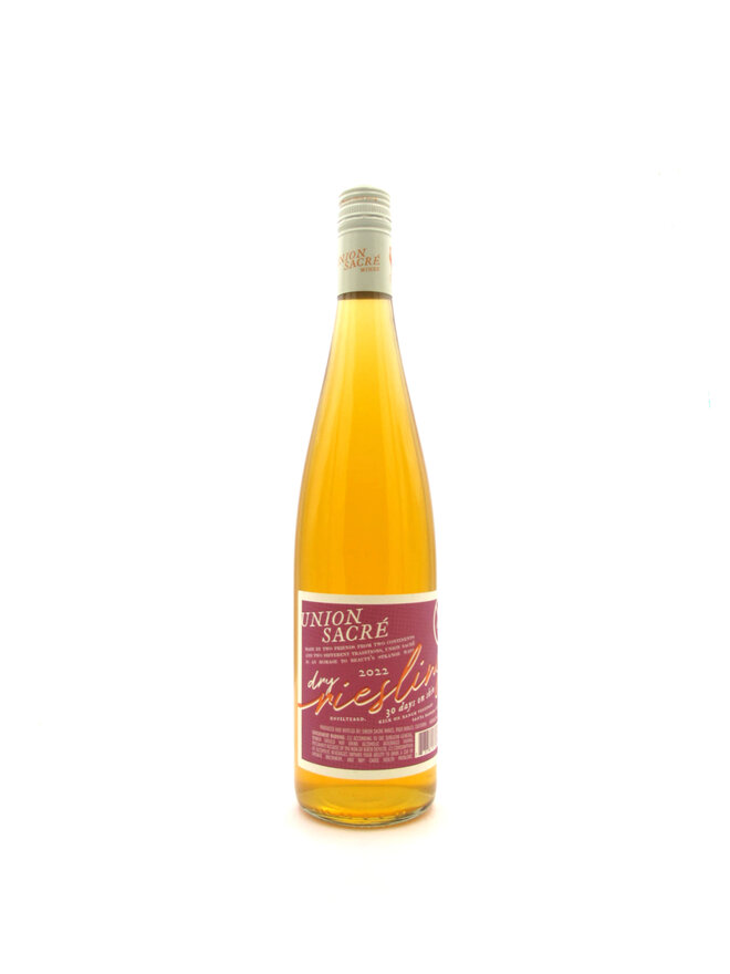 2022 Union Sacre Dry Orange Riesling 750ml