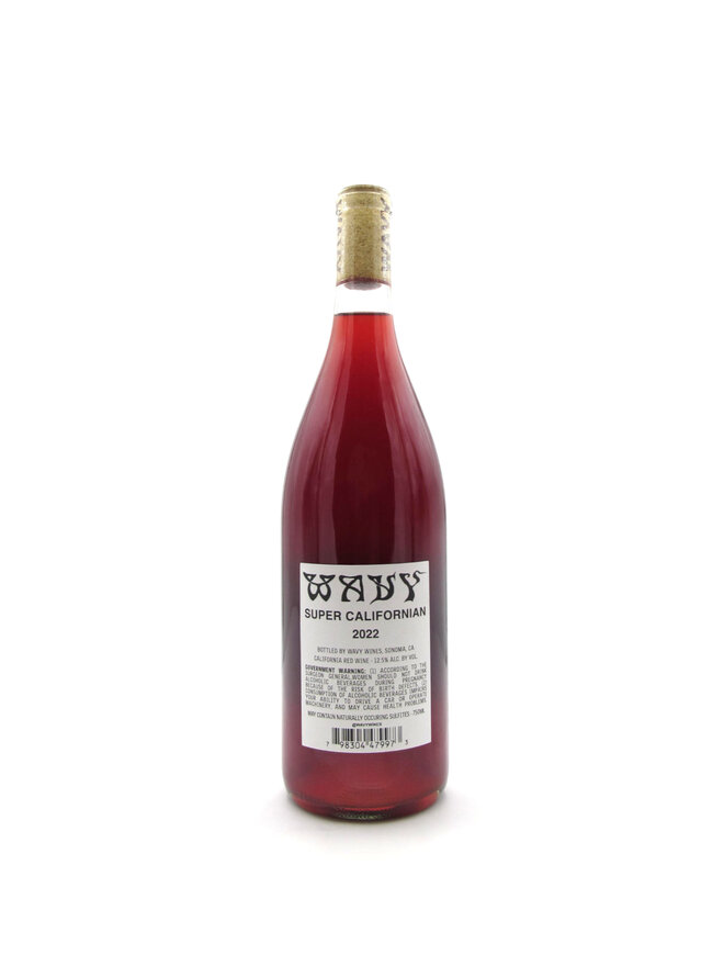 2022 Wavy Wines Super Californian 750mL