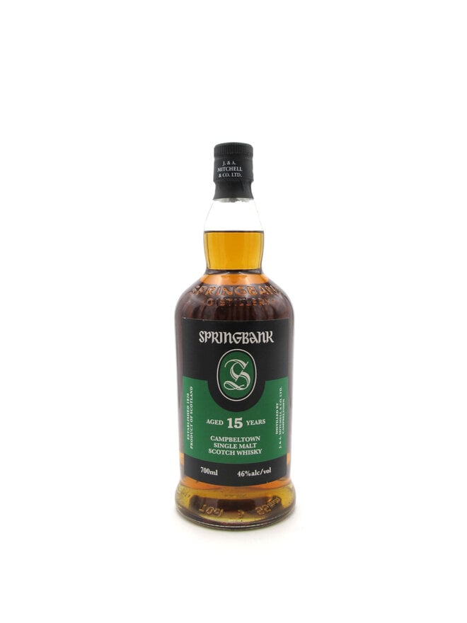 Springbank 15 Year Single Malt Scotch 92 Proof 700mL