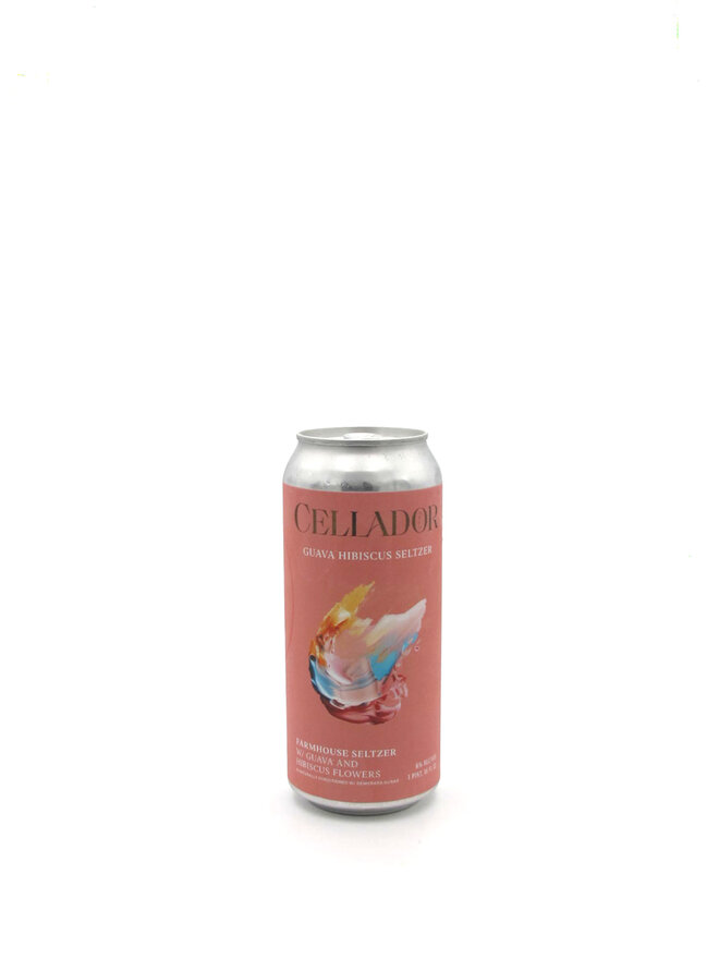 Cellador Guava Hibiscus Seltzer 16oz