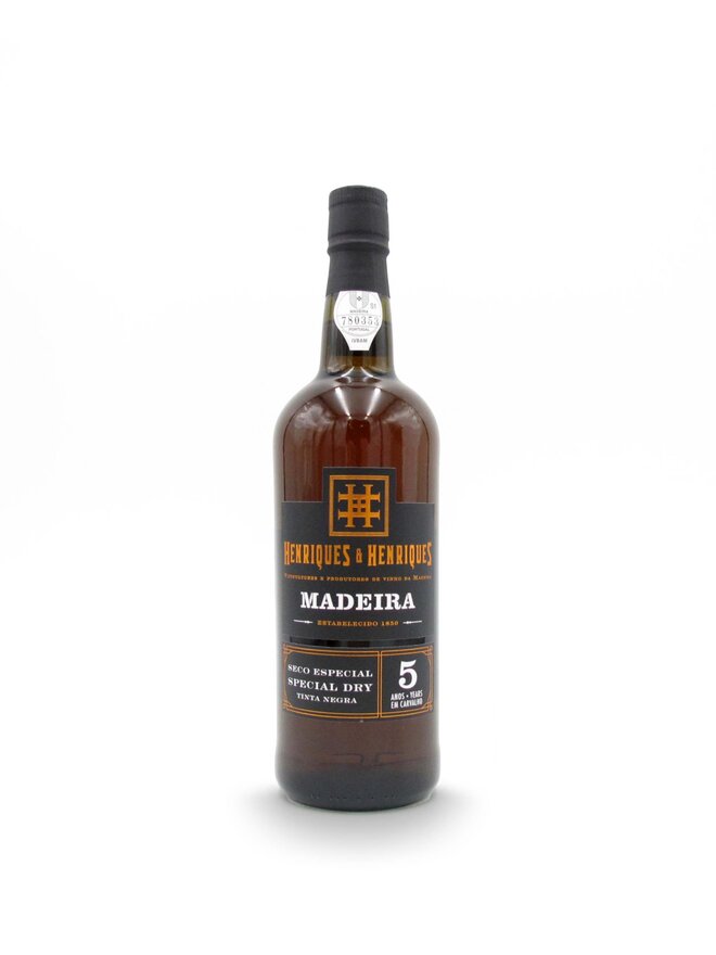 Henriques & Henriques Madeira 5 Year Finest Dry 750mL