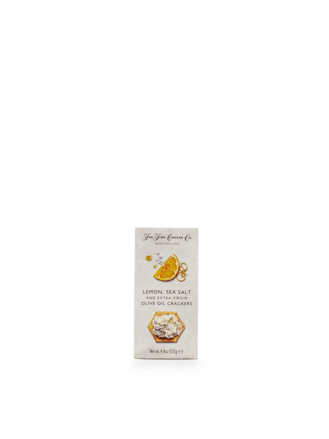 The Fine Cheese Co. Lemon Sea salt EVOO Cracker 4.40z