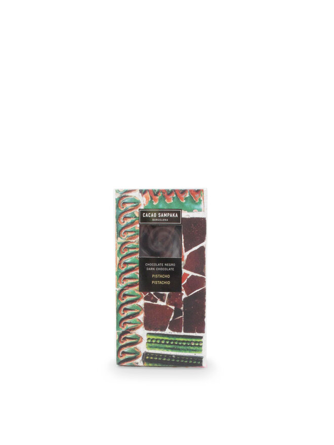Cacao Sampaka Pistachio 44% (Gaudi), 75g