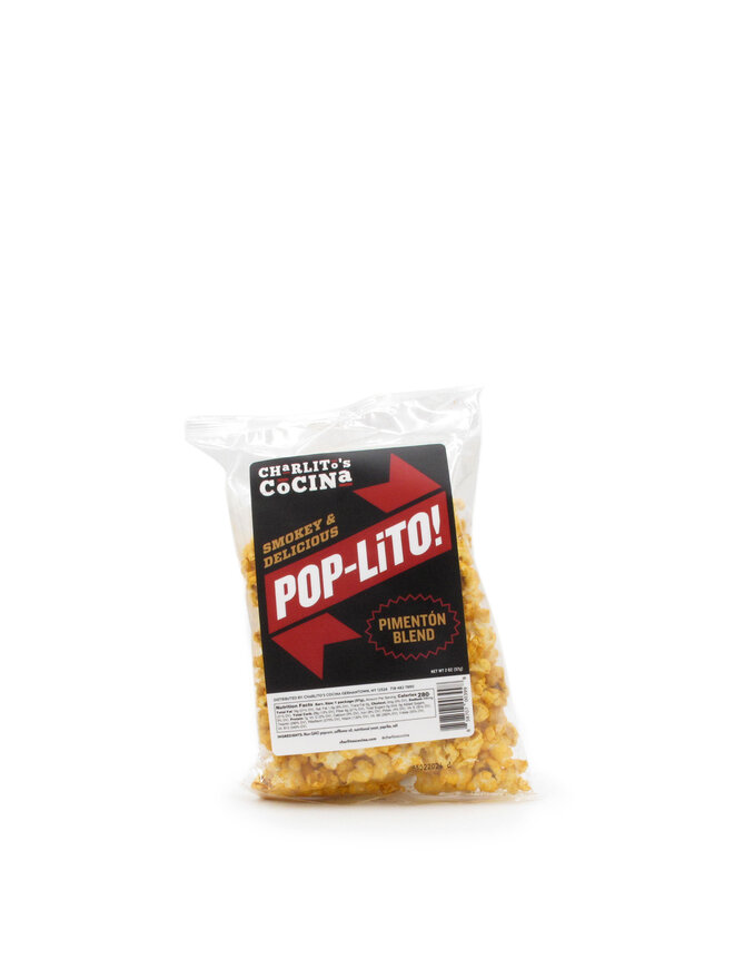 Charlito Poplito Pimenton Popcorn 2oz