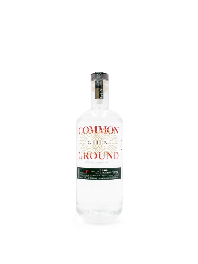 Common Ground Basil & Elderflower Gin 750ml