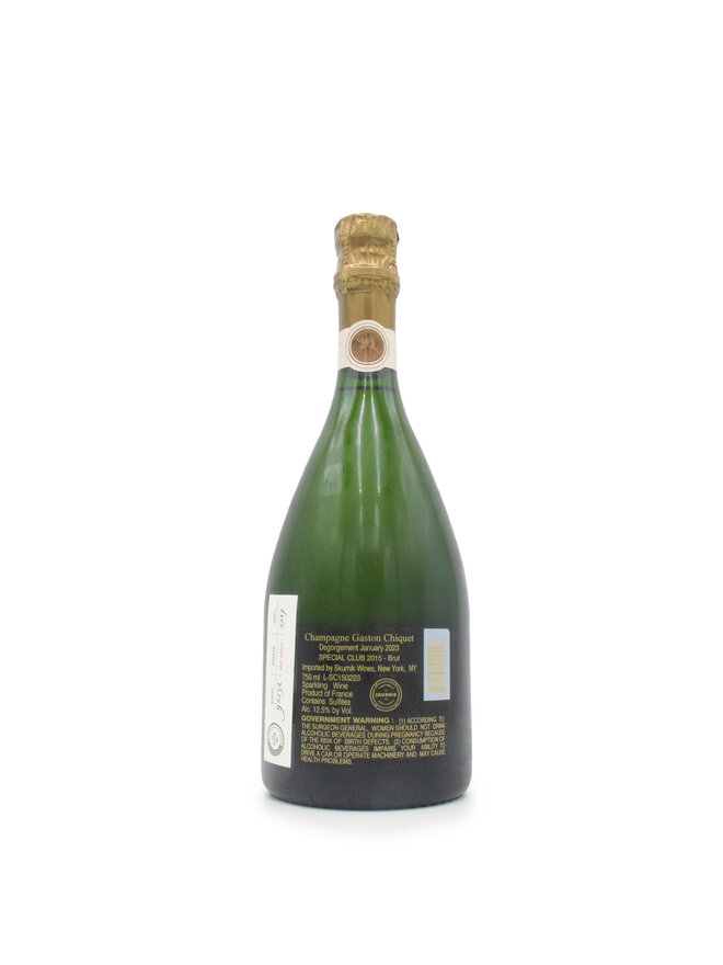 2015 Gaston Chiquet 'Spécial Club Millesime' Brut 750ml