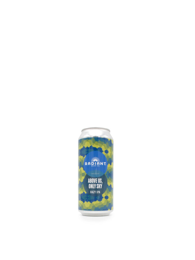 Radiant Beer Co. "Above Us, Only Sky" Hazy IPA  16oz