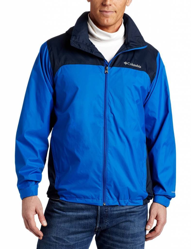 blue columbia jacket
