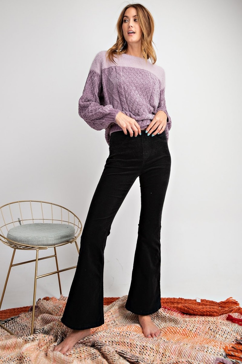 BELL BOTTOM STRETCH CORDUROY PANTS - King Frog Clothing & The LilyPad ...