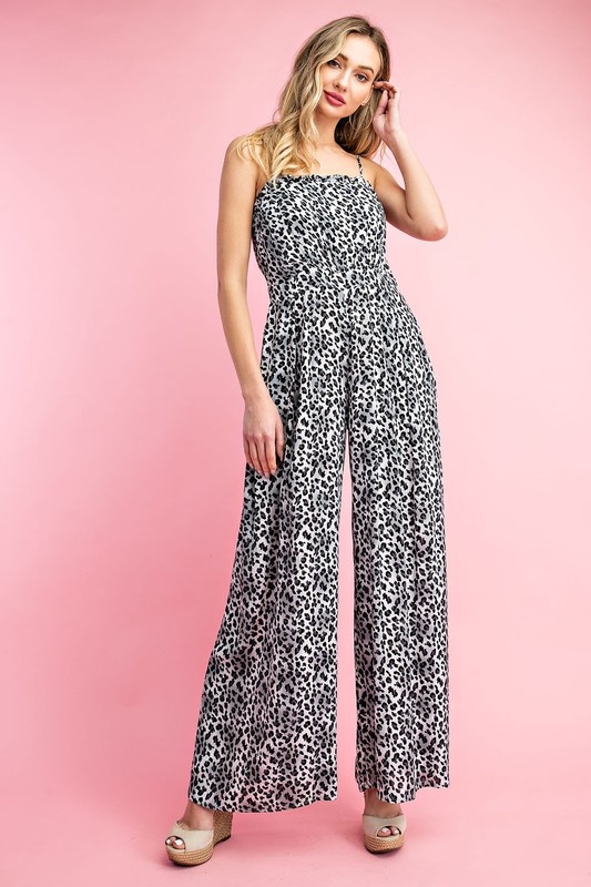 cheetah print jumpsuit