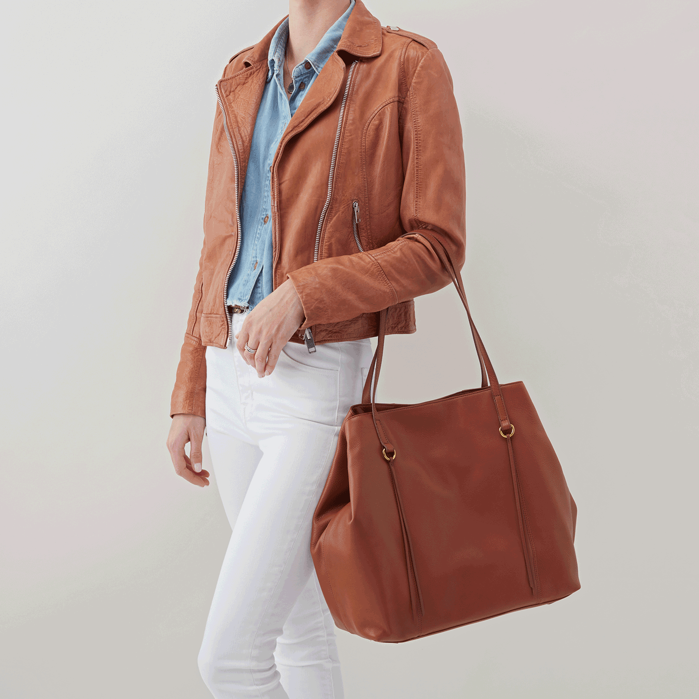 hobo kingston leather tote