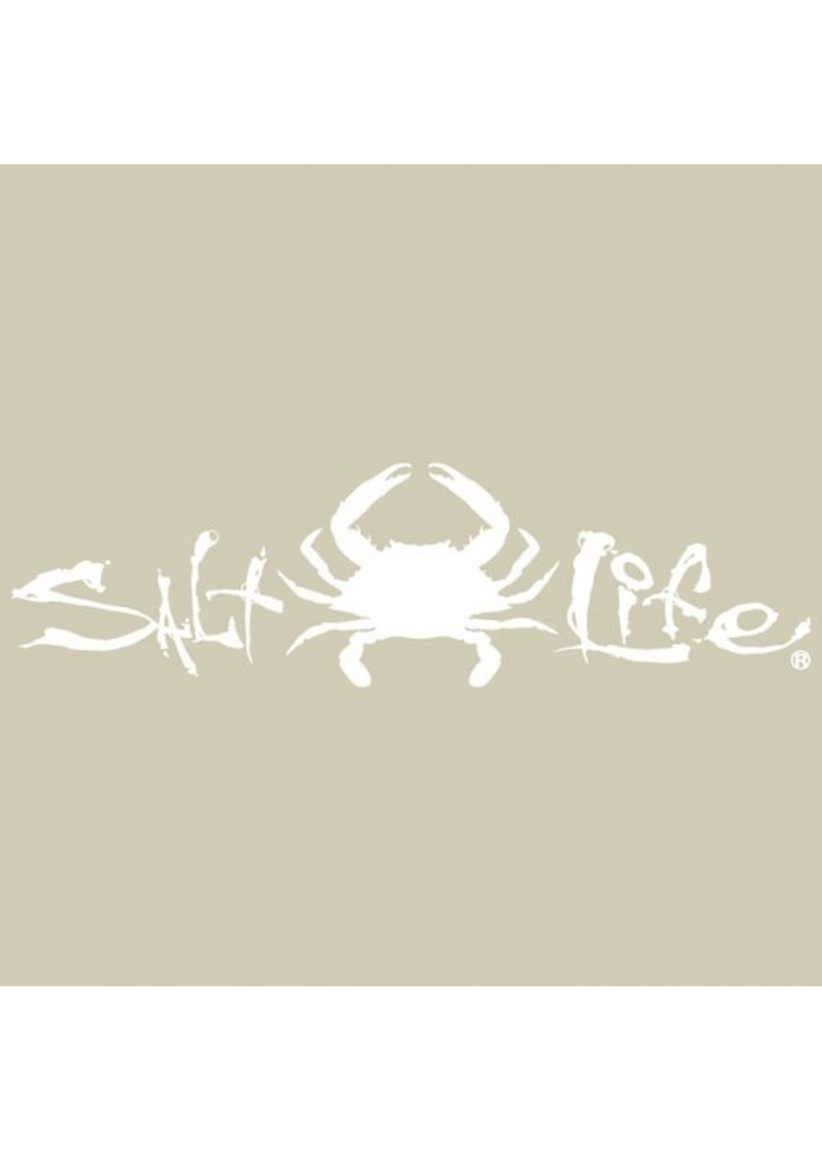 Salt Life Signature Crab Small Decal