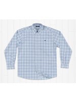 Southern Marsh Charlotte Windowpane  Dress Shirt