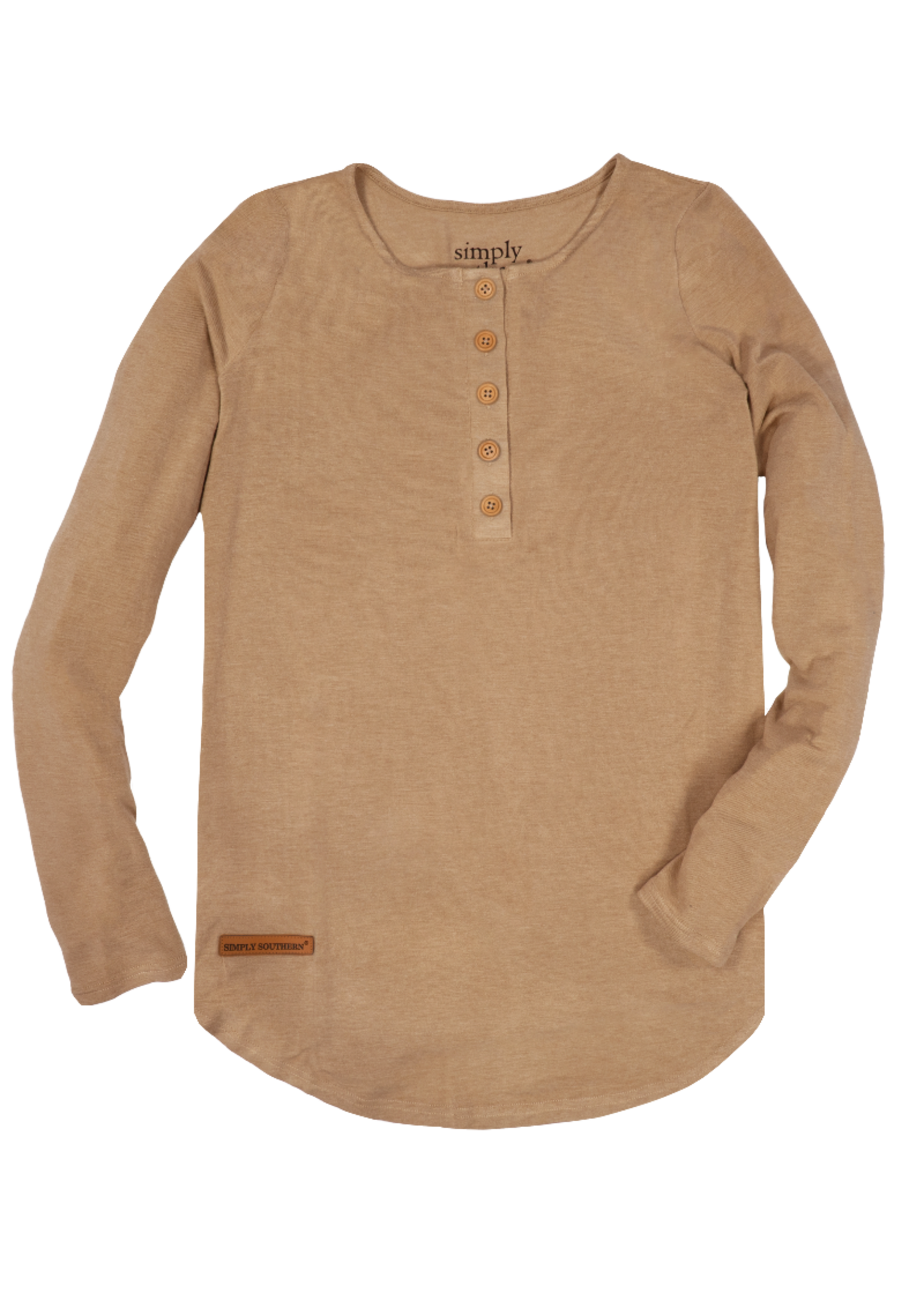 Simply Southern Collection Long Sleeve Henley