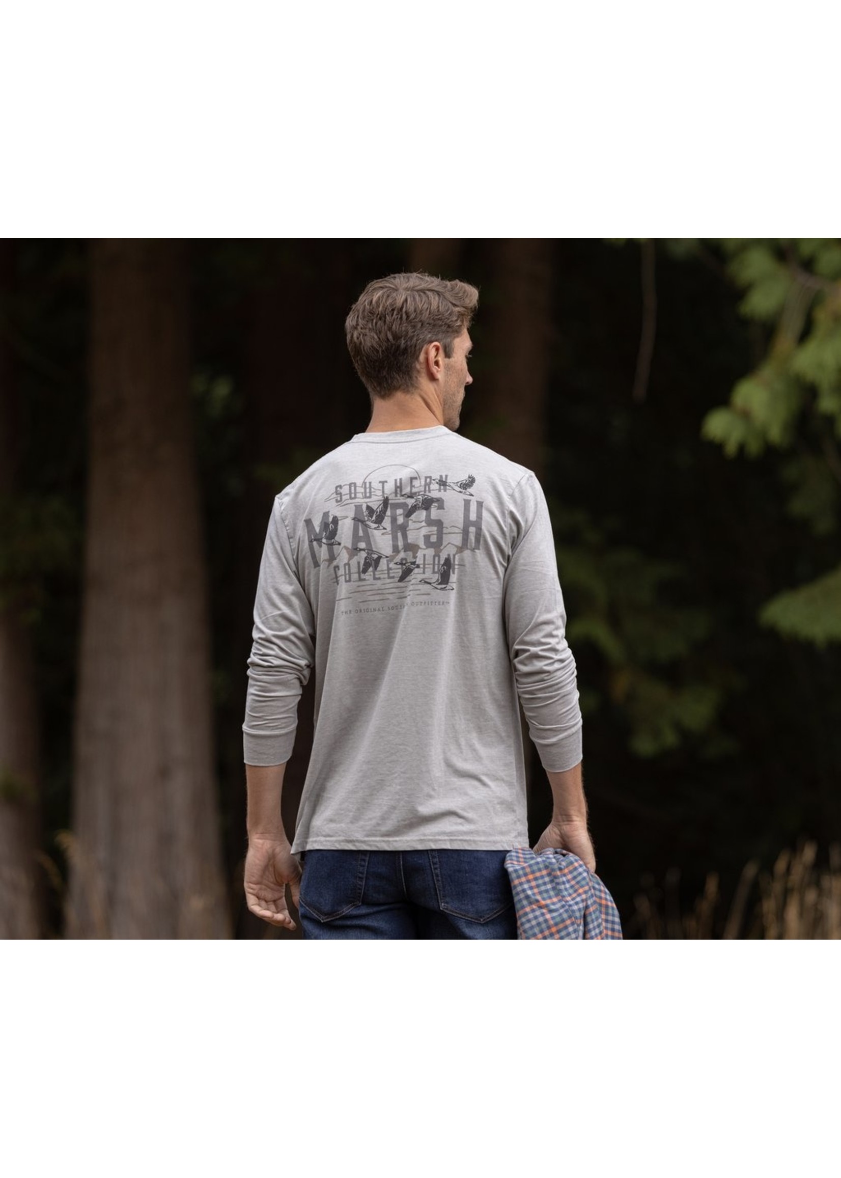 Southern Marsh SEAWASH™ Tee - Etched Formation - Long Sleeve